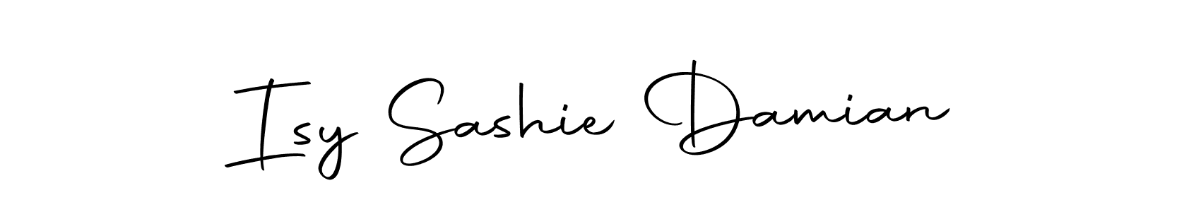 Make a beautiful signature design for name Isy Sashie Damian. Use this online signature maker to create a handwritten signature for free. Isy Sashie Damian signature style 10 images and pictures png