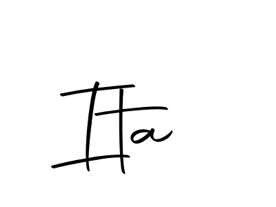 It looks lik you need a new signature style for name Ita . Design unique handwritten (Autography-DOLnW) signature with our free signature maker in just a few clicks. Ita  signature style 10 images and pictures png