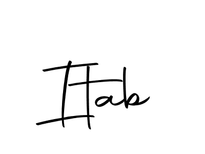 Itab stylish signature style. Best Handwritten Sign (Autography-DOLnW) for my name. Handwritten Signature Collection Ideas for my name Itab. Itab signature style 10 images and pictures png