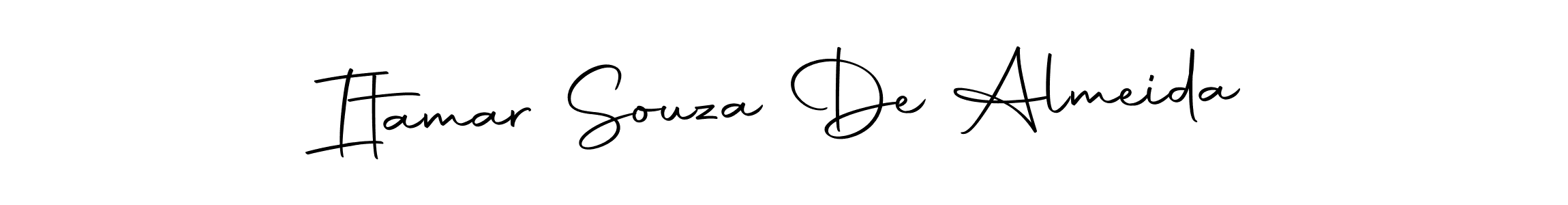Make a beautiful signature design for name Itamar Souza De Almeida. Use this online signature maker to create a handwritten signature for free. Itamar Souza De Almeida signature style 10 images and pictures png