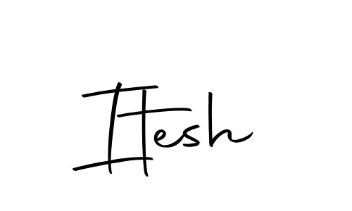 How to make Itesh signature? Autography-DOLnW is a professional autograph style. Create handwritten signature for Itesh name. Itesh signature style 10 images and pictures png