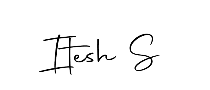 Design your own signature with our free online signature maker. With this signature software, you can create a handwritten (Autography-DOLnW) signature for name Itesh S. Itesh S signature style 10 images and pictures png