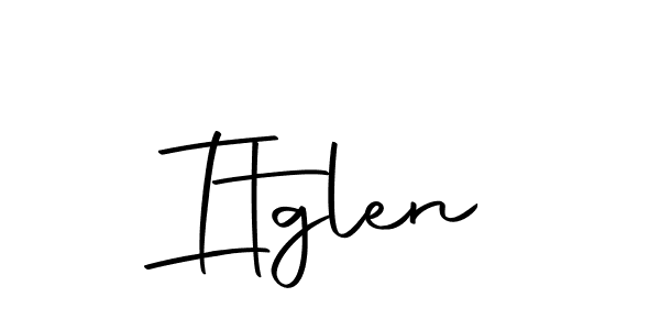 This is the best signature style for the Itglen name. Also you like these signature font (Autography-DOLnW). Mix name signature. Itglen signature style 10 images and pictures png
