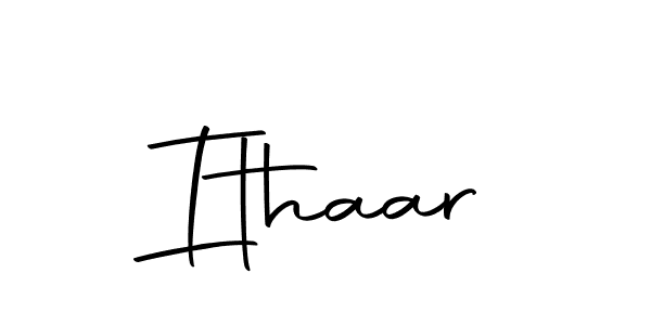 Make a beautiful signature design for name Ithaar. Use this online signature maker to create a handwritten signature for free. Ithaar signature style 10 images and pictures png