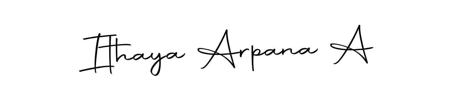 Create a beautiful signature design for name Ithaya Arpana A. With this signature (Autography-DOLnW) fonts, you can make a handwritten signature for free. Ithaya Arpana A signature style 10 images and pictures png