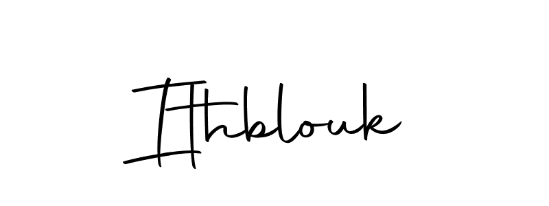 How to Draw Ithblouk signature style? Autography-DOLnW is a latest design signature styles for name Ithblouk. Ithblouk signature style 10 images and pictures png