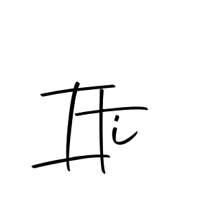 The best way (Autography-DOLnW) to make a short signature is to pick only two or three words in your name. The name Iti include a total of six letters. For converting this name. Iti signature style 10 images and pictures png