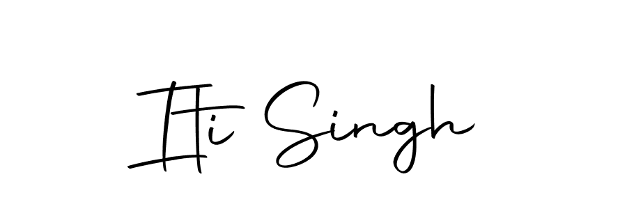 How to make Iti Singh name signature. Use Autography-DOLnW style for creating short signs online. This is the latest handwritten sign. Iti Singh signature style 10 images and pictures png