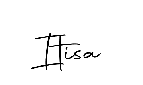 Use a signature maker to create a handwritten signature online. With this signature software, you can design (Autography-DOLnW) your own signature for name Itisa. Itisa signature style 10 images and pictures png