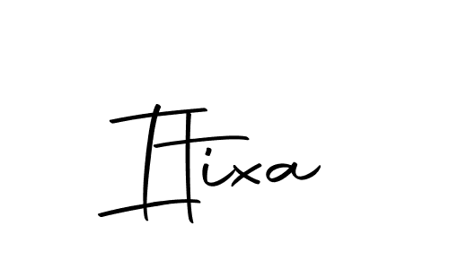 Design your own signature with our free online signature maker. With this signature software, you can create a handwritten (Autography-DOLnW) signature for name Itixa. Itixa signature style 10 images and pictures png