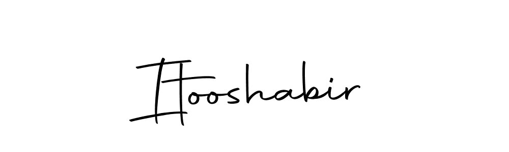 Itooshabir stylish signature style. Best Handwritten Sign (Autography-DOLnW) for my name. Handwritten Signature Collection Ideas for my name Itooshabir. Itooshabir signature style 10 images and pictures png