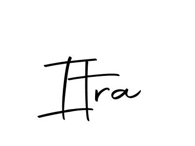 Design your own signature with our free online signature maker. With this signature software, you can create a handwritten (Autography-DOLnW) signature for name Itra. Itra signature style 10 images and pictures png