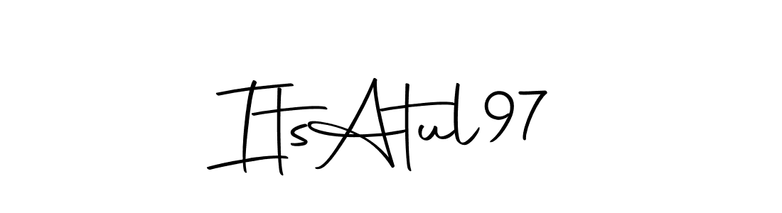 Design your own signature with our free online signature maker. With this signature software, you can create a handwritten (Autography-DOLnW) signature for name Its  Atul97. Its  Atul97 signature style 10 images and pictures png