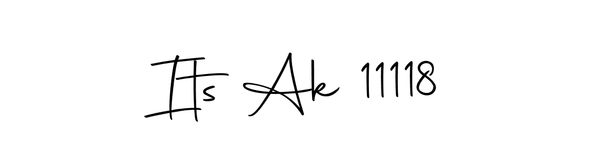 Design your own signature with our free online signature maker. With this signature software, you can create a handwritten (Autography-DOLnW) signature for name Its Ak 11118. Its Ak 11118 signature style 10 images and pictures png