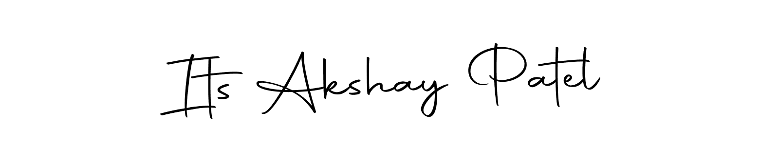 You can use this online signature creator to create a handwritten signature for the name Its Akshay Patel. This is the best online autograph maker. Its Akshay Patel signature style 10 images and pictures png