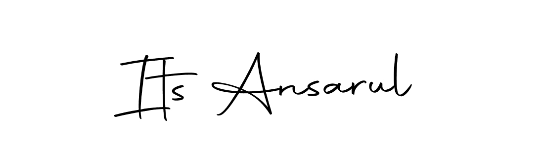 Make a short Its Ansarul signature style. Manage your documents anywhere anytime using Autography-DOLnW. Create and add eSignatures, submit forms, share and send files easily. Its Ansarul signature style 10 images and pictures png