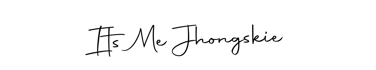 if you are searching for the best signature style for your name Its Me Jhongskie. so please give up your signature search. here we have designed multiple signature styles  using Autography-DOLnW. Its Me Jhongskie signature style 10 images and pictures png