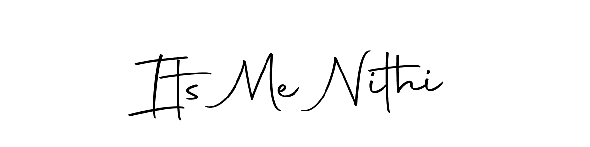 Create a beautiful signature design for name Its Me Nithi. With this signature (Autography-DOLnW) fonts, you can make a handwritten signature for free. Its Me Nithi signature style 10 images and pictures png