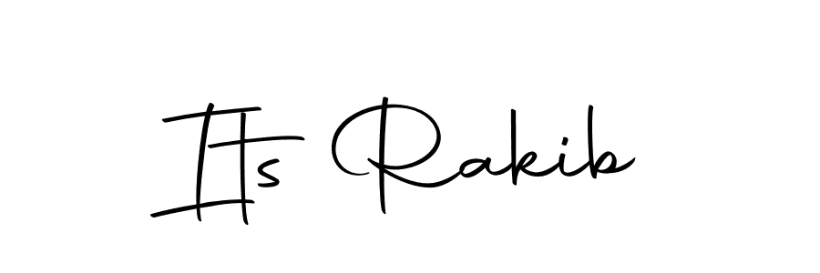 Design your own signature with our free online signature maker. With this signature software, you can create a handwritten (Autography-DOLnW) signature for name Its Rakib. Its Rakib signature style 10 images and pictures png