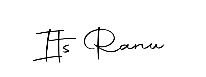 Use a signature maker to create a handwritten signature online. With this signature software, you can design (Autography-DOLnW) your own signature for name Its Ranu. Its Ranu signature style 10 images and pictures png