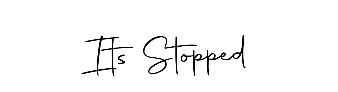 Its Stopped stylish signature style. Best Handwritten Sign (Autography-DOLnW) for my name. Handwritten Signature Collection Ideas for my name Its Stopped. Its Stopped signature style 10 images and pictures png