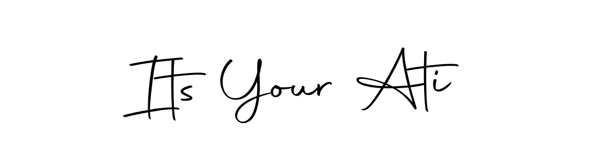 Its Your Ati stylish signature style. Best Handwritten Sign (Autography-DOLnW) for my name. Handwritten Signature Collection Ideas for my name Its Your Ati. Its Your Ati signature style 10 images and pictures png