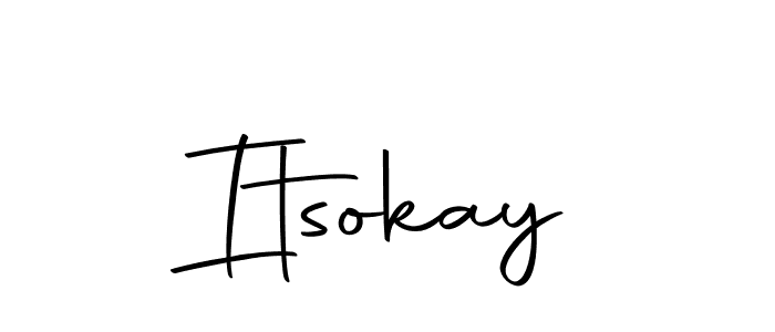 Make a beautiful signature design for name Itsokay. With this signature (Autography-DOLnW) style, you can create a handwritten signature for free. Itsokay signature style 10 images and pictures png
