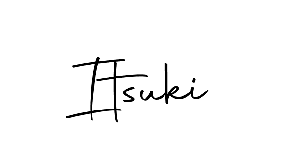 Make a beautiful signature design for name Itsuki. With this signature (Autography-DOLnW) style, you can create a handwritten signature for free. Itsuki signature style 10 images and pictures png