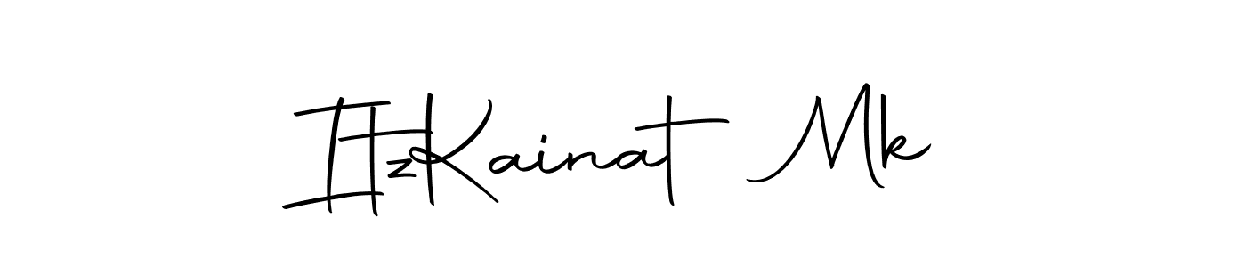 Design your own signature with our free online signature maker. With this signature software, you can create a handwritten (Autography-DOLnW) signature for name Itz  Kainat Mk. Itz  Kainat Mk signature style 10 images and pictures png