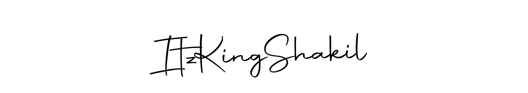 Once you've used our free online signature maker to create your best signature Autography-DOLnW style, it's time to enjoy all of the benefits that Itz  King  Shakil name signing documents. Itz  King  Shakil signature style 10 images and pictures png