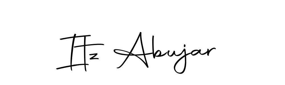 Design your own signature with our free online signature maker. With this signature software, you can create a handwritten (Autography-DOLnW) signature for name Itz Abujar. Itz Abujar signature style 10 images and pictures png