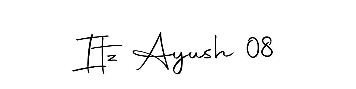 Also we have Itz Ayush 08 name is the best signature style. Create professional handwritten signature collection using Autography-DOLnW autograph style. Itz Ayush 08 signature style 10 images and pictures png