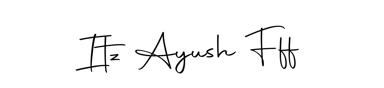 Also we have Itz Ayush Fff name is the best signature style. Create professional handwritten signature collection using Autography-DOLnW autograph style. Itz Ayush Fff signature style 10 images and pictures png