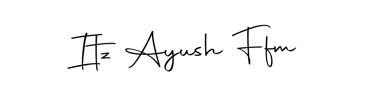 Here are the top 10 professional signature styles for the name Itz Ayush Ffm. These are the best autograph styles you can use for your name. Itz Ayush Ffm signature style 10 images and pictures png