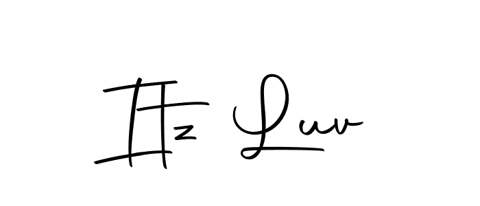 Itz Luv stylish signature style. Best Handwritten Sign (Autography-DOLnW) for my name. Handwritten Signature Collection Ideas for my name Itz Luv. Itz Luv signature style 10 images and pictures png