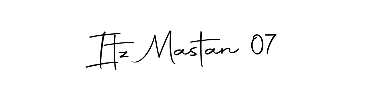 It looks lik you need a new signature style for name Itz Mastan 07. Design unique handwritten (Autography-DOLnW) signature with our free signature maker in just a few clicks. Itz Mastan 07 signature style 10 images and pictures png