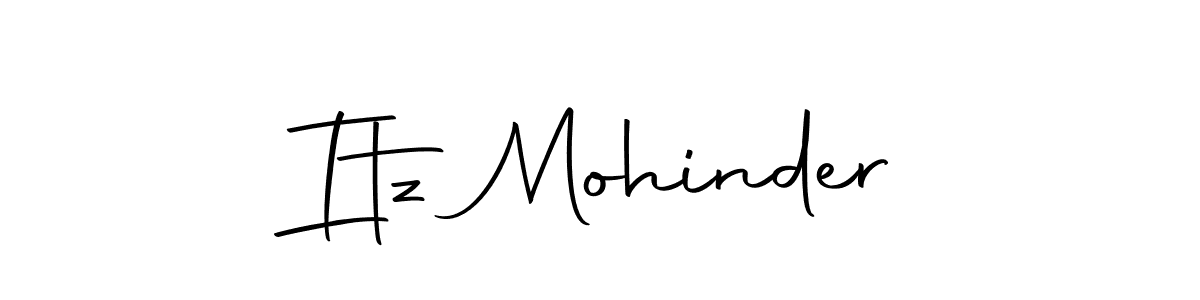 Make a beautiful signature design for name Itz Mohinder. With this signature (Autography-DOLnW) style, you can create a handwritten signature for free. Itz Mohinder signature style 10 images and pictures png