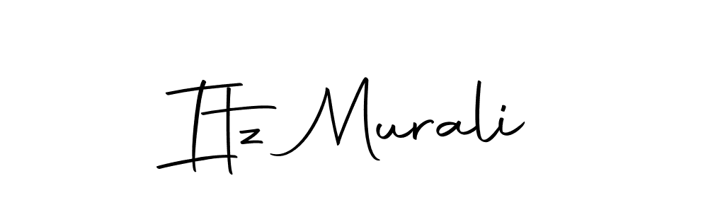 You can use this online signature creator to create a handwritten signature for the name Itz Murali. This is the best online autograph maker. Itz Murali signature style 10 images and pictures png