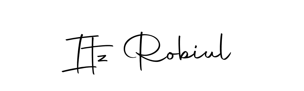 This is the best signature style for the Itz Robiul name. Also you like these signature font (Autography-DOLnW). Mix name signature. Itz Robiul signature style 10 images and pictures png