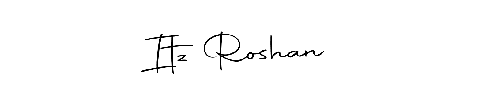 You should practise on your own different ways (Autography-DOLnW) to write your name (Itz Roshan♥️) in signature. don't let someone else do it for you. Itz Roshan♥️ signature style 10 images and pictures png