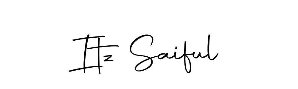 How to make Itz Saiful signature? Autography-DOLnW is a professional autograph style. Create handwritten signature for Itz Saiful name. Itz Saiful signature style 10 images and pictures png