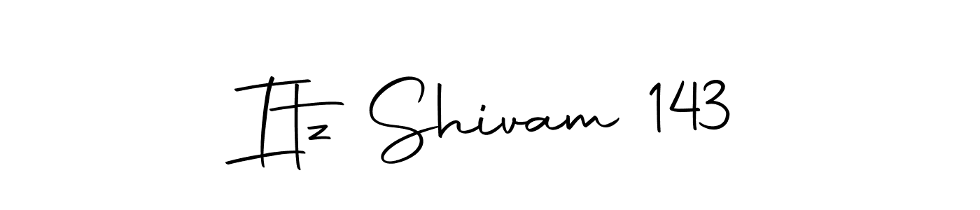 Make a beautiful signature design for name Itz Shivam 143. With this signature (Autography-DOLnW) style, you can create a handwritten signature for free. Itz Shivam 143 signature style 10 images and pictures png