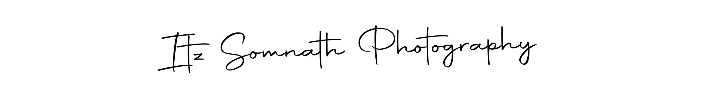 Create a beautiful signature design for name Itz Somnath Photography. With this signature (Autography-DOLnW) fonts, you can make a handwritten signature for free. Itz Somnath Photography signature style 10 images and pictures png