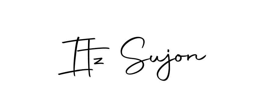 How to Draw Itz Sujon signature style? Autography-DOLnW is a latest design signature styles for name Itz Sujon. Itz Sujon signature style 10 images and pictures png
