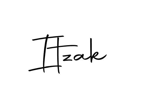 Use a signature maker to create a handwritten signature online. With this signature software, you can design (Autography-DOLnW) your own signature for name Itzak. Itzak signature style 10 images and pictures png