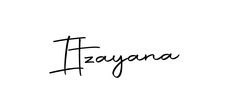 Create a beautiful signature design for name Itzayana. With this signature (Autography-DOLnW) fonts, you can make a handwritten signature for free. Itzayana signature style 10 images and pictures png