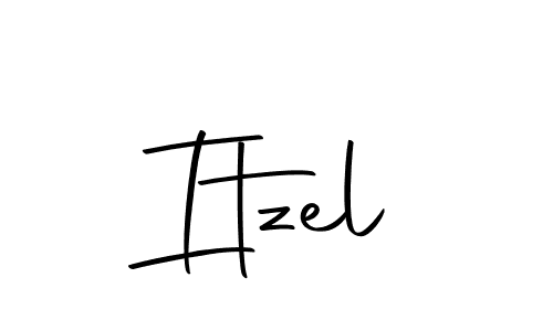 Use a signature maker to create a handwritten signature online. With this signature software, you can design (Autography-DOLnW) your own signature for name Itzel. Itzel signature style 10 images and pictures png