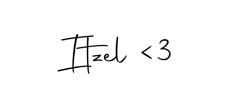 Make a beautiful signature design for name Itzel <3. With this signature (Autography-DOLnW) style, you can create a handwritten signature for free. Itzel <3 signature style 10 images and pictures png