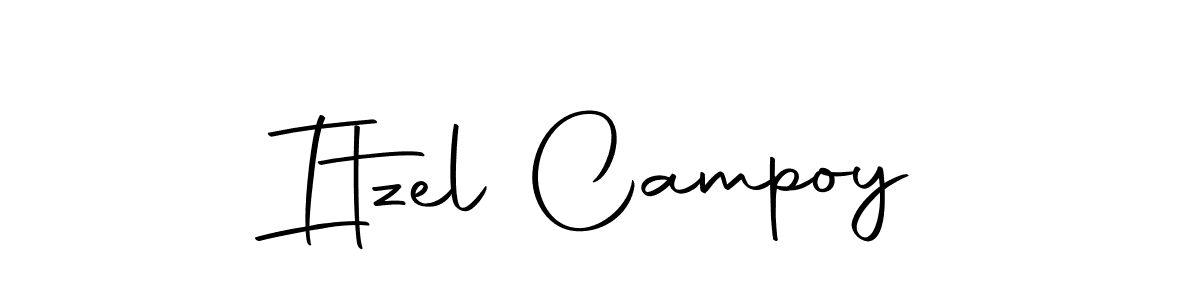 Make a beautiful signature design for name Itzel Campoy. Use this online signature maker to create a handwritten signature for free. Itzel Campoy signature style 10 images and pictures png