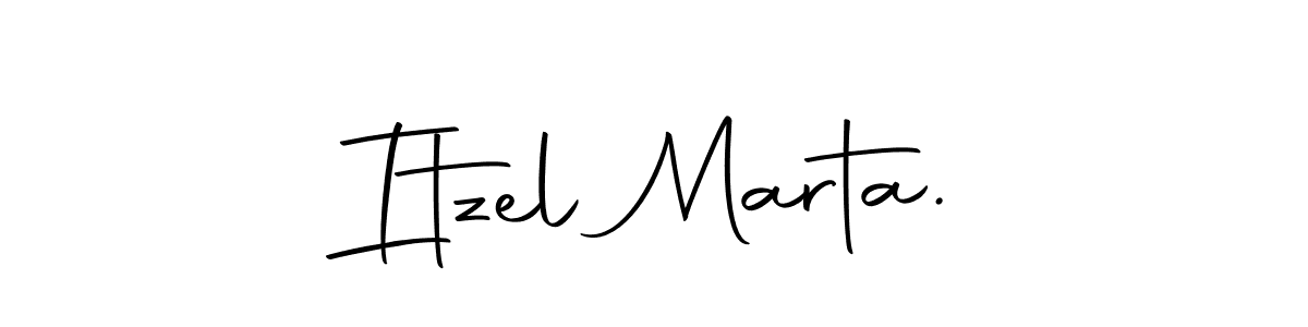 Create a beautiful signature design for name Itzel Marta.. With this signature (Autography-DOLnW) fonts, you can make a handwritten signature for free. Itzel Marta. signature style 10 images and pictures png